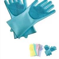 دستکش سیلیکونی و دستکش اسکاج دار|لوازم نظافت|رشت, کوی مهر|دیوار