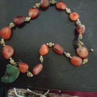 عقیق ساسانی که گردنبند کردم