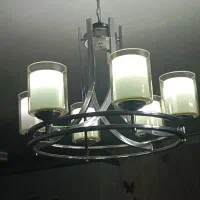 دو عدد لوستر  تمیز و نو