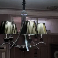 لوسترپنج شاخه|لوستر و چراغ آویز|کرمانشاه, |دیوار
