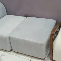 مبل راحتی تدی ست ۹ نفره + جلومبلی و عسلی|مبلمان خانگی و میز عسلی|خمینیشهر, |دیوار