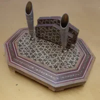 جا قلمی خاتم کاری|صنایع دستی و سایر لوازم تزئینی|رشت, گلسار|دیوار