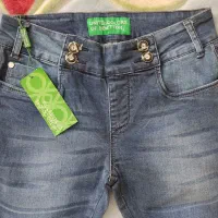 شلوار جین برند بنتون سایز ۳۶ زنانه