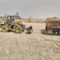 اجاره لودر وکمپرسی حمل خاک ریگ مل نخاله خاکبرداری