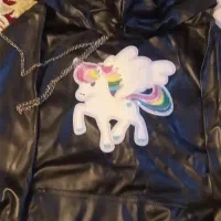 هودی چرم دخترانه|لباس|ابهر, |دیوار