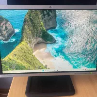 مانیتور hp ۲۲ اینچ دوربین مداربسته|قطعات و لوازم جانبی رایانه|تهران, سازمان برنامه جنوبی|دیوار