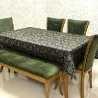 مبلمان ۷ نفره و نهار خوری ۶ نفره|مبلمان خانگی و میز عسلی|شیراز, شهرک برف فروشان|دیوار