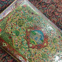 آلبوم عکس قدیمی قاجاری/کاسه/ چراغ الکلی مسی/ هاون