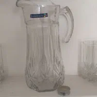 پارچ و لیوان میوه خوری گز خوری شکلات خوری