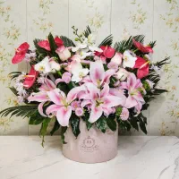 انواع باکس گل تولد تبریک