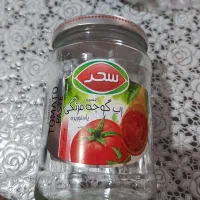 تعدادی شیشه رب درسایزهای مختلف