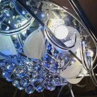 لوستردوعدد باهم|لوستر و چراغ آویز|سمنان, |دیوار