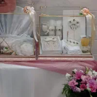 ۲ عدد باکس شیشه مناسب مراسمات بله برون عیدو...