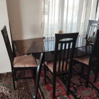 میز و صندلی غذا خوری شیش نفره