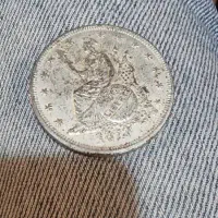 سکه یادبودی لیبریتی سال اصلی ۱۸۷۲|کلکسیون سکه، تمبر، اسکناس|کلارآباد, |دیوار