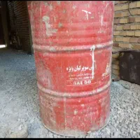 ۵ عددبشکه فلزی تمیز