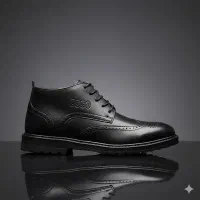 نیم بوت مردانه COCO مشکی مدلSalivan