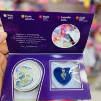 گردنبند صدف طبیعی با مروارید پرورشی