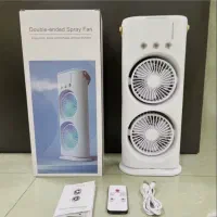 پنکه شارژی دو قلو دو باطری