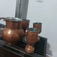 پارچ ولیوان مس|سرویس روتختی|کرمانشاه, |دیوار