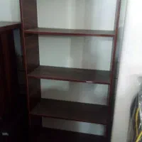 کتابخانه|کتابخانه، شلف، قفسه‌های دیواری|قم, شاه ابراهیم|دیوار