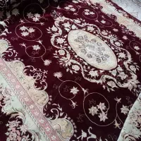 فرش ۱۲ متری زرشکی