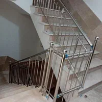 نرده استیل با۳۰درصدتخفیف ویژه|مصالح و تجهیزات ساختمان|قم, نیروگاه|دیوار