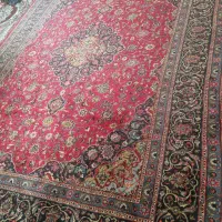 دو عددفرش دست بافت ۱۲ متری لاکی کاشمر و کاشان