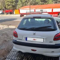 ۲۰۶ مدل ۸۹ سفید|خودرو سواری و وانت|مرودشت, ژیان|دیوار