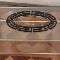 جای دستمال کاغذی و سطل آشغال کاملا نو