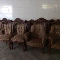 مبل ۹ نفره با میز جلو مبلی و ۲تا عسلی|مبلمان خانگی و میز عسلی|حمیدیا, |دیوار