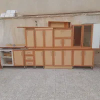 کابینت بدنه فلز درب ام دی اف خیلی تمیز