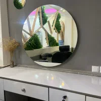 کنسول ارایشگاهی ودوتا اینه گرد|آرایشگاه و سالنهای زیبایی|قائمشهر, |دیوار