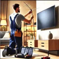 نصب و تنظیم آنتن و گیرنده