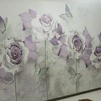 نصاب کاغذ دیواری وپوستر 3D ضمانتی|خدمات پیشه و مهارت|بندرعباس, |دیوار