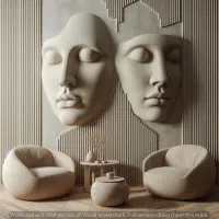 فروش مجسمه و آینه دکوراتیو