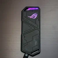 هارد ssd اکسترنال asus rog + samsung m2