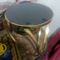 عسلی فلزی رویه شیشه بدون مشکل وکمد