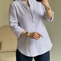 ۲ مانتو تابستانی لنین خارجی نو سایز ۳۶ ۳۸ تا ۴۰ ۴۲