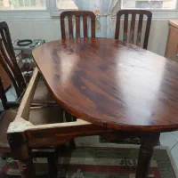 میزناهارخوری ۶ نفره|میز و صندلی غذاخوری|تهران, پرستار|دیوار