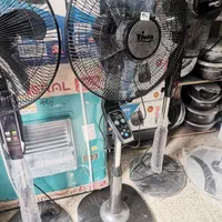 پنکه هیرو ایستاده کنترلی پنچ پره موتور مس 60 وات|پنکه و تصفیه‌کنندهٔ هوا|مشهد, عبادی|دیوار