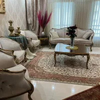 مبل استیل به همراه میز غذا خوری