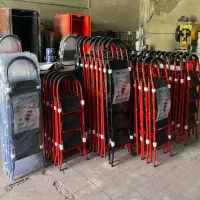 نردبان فلزی تاشو سنگین با ضمانت معتبر کارخانه