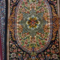 قالیچه دستبافت ابریشمی