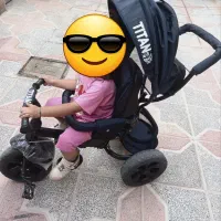 سه چرخه کودک مدل تاشو (تیتان)