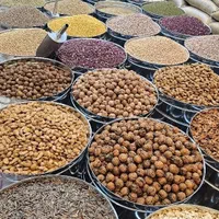 بشکه حبوباتی جا ادویه قفسه استیل آجیل جا برنج