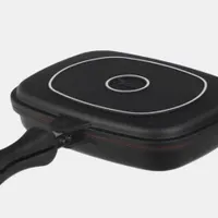 ماهیتابه دو طرفه و ست کفگیر ملاقه