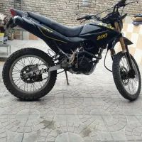 موتورسیکلت تریل فلات200