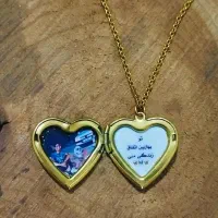 گردنبند لاکت عکس قلبی