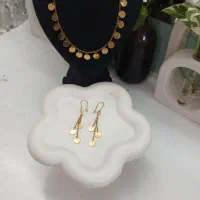 ست کامل سرویس پولکی استیل رنگ ثابت